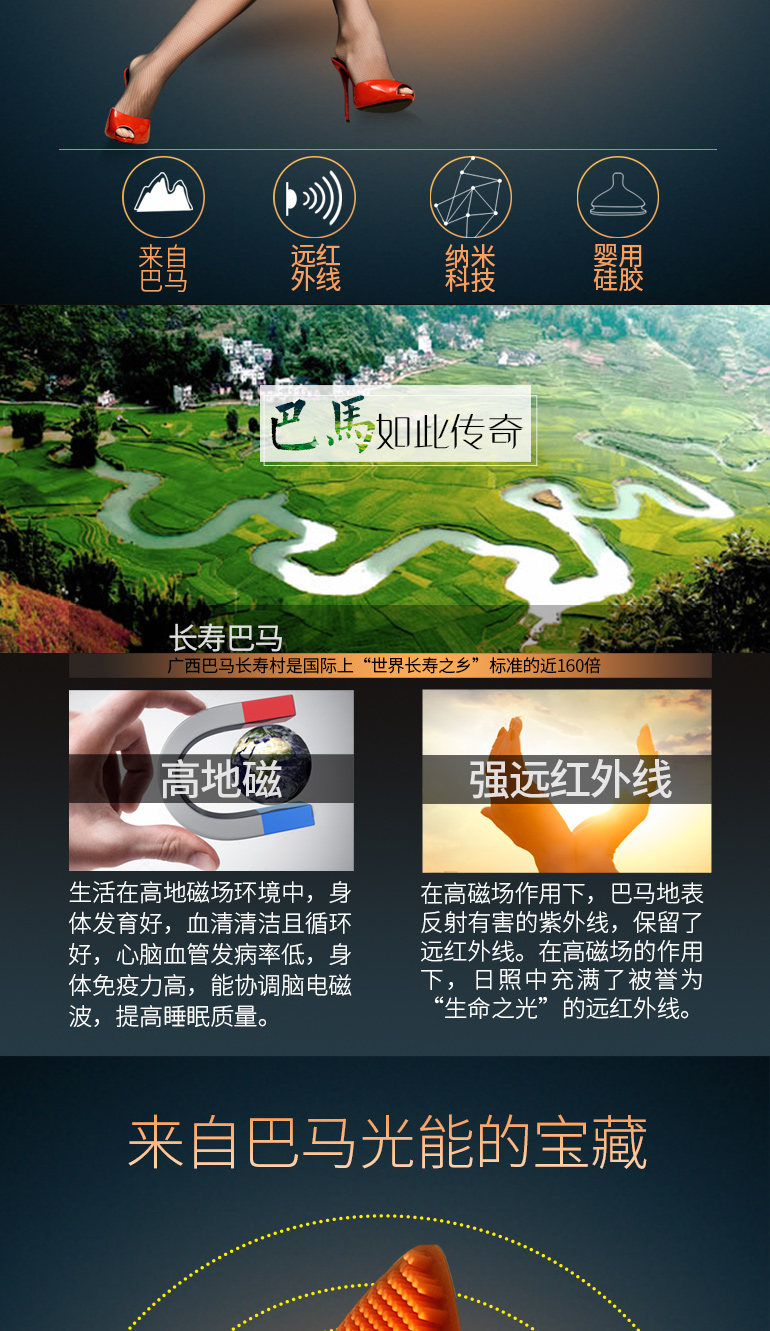 3D光能巴馬坐墊