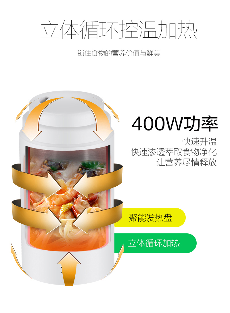 智能便攜電熱水壺